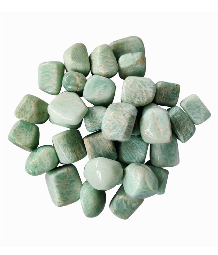 Shubhanjali Natural Amazonite Tumble Stones For Reiki Healing Crystal Stone Light Green Tumbled Gemstones Products For Vastu Correction 50 Grams Buy Shubhanjali Natural Amazonite Tumble Stones For Reiki Healing Crystal Stone Light