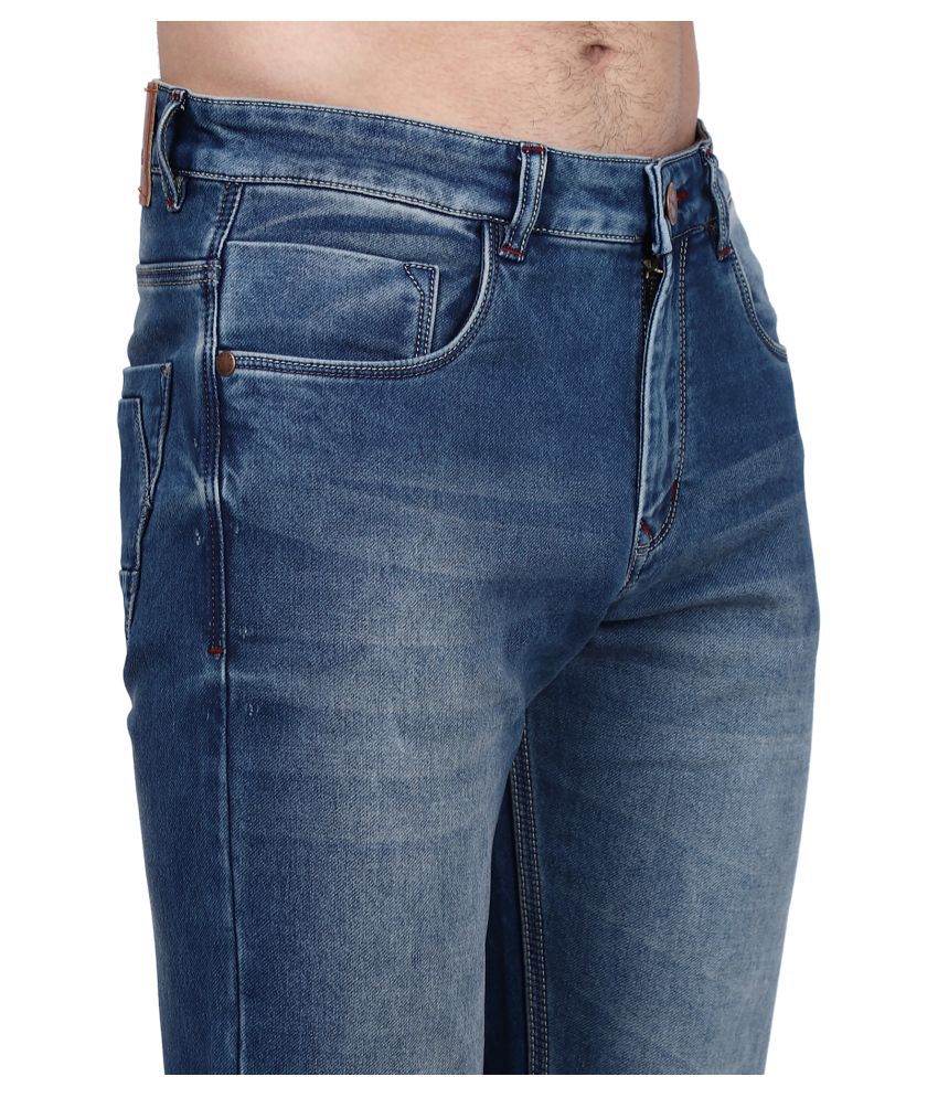 SENOTEX Blue Slim Jeans - Buy SENOTEX Blue Slim Jeans Online at Best ...