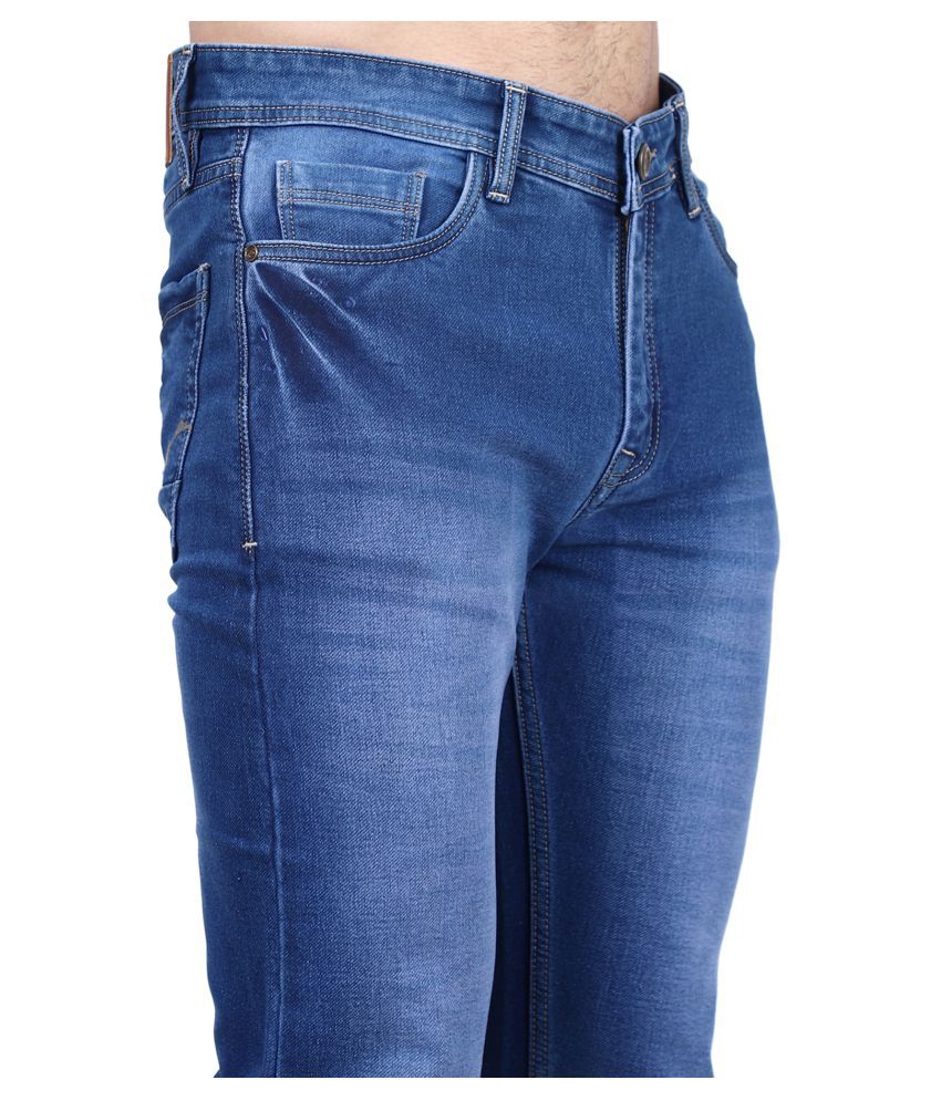 light blue slim jeans