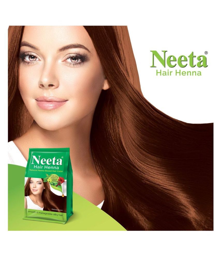 Neeta Mehendi Cone Reddish Brown Colour (12PCs) Permanent Hair Color Brown  Natural Henna 125 g: Buy Neeta Mehendi Cone Reddish Brown Colour (12PCs)  Permanent Hair Color Brown Natural Henna 125 g at
