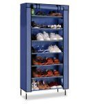 PHILOSHOP Metal More Than 5 Tier Shoe Rack Blue