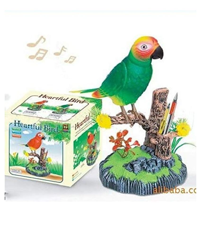 singing parrot toy