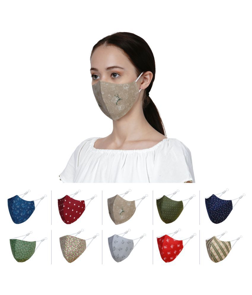 KAWACH Face Mask For Women,Reusable(Multicolor): Buy KAWACH Face Mask For Women,Reusable 
