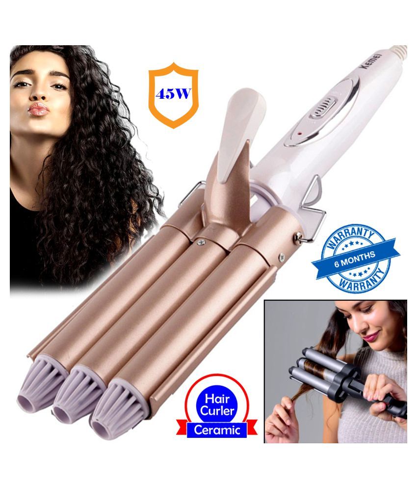 multi barrel curling iron