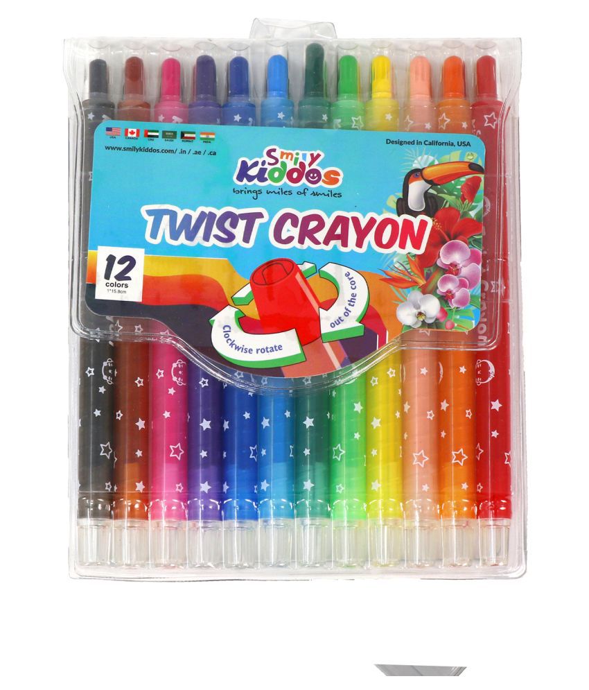 Smily Twist crayons