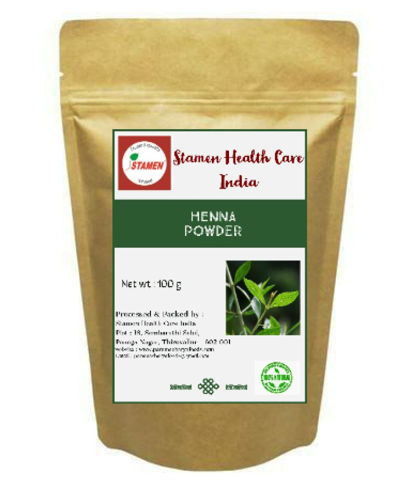 Stamen Health Care India Henna Powder Hair Mask 100 g Buy Stamen