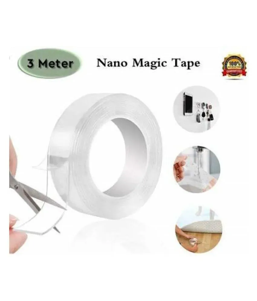 SILICON Nano Double Sided Tape, Size: 3 Meter at Rs 50/piece in