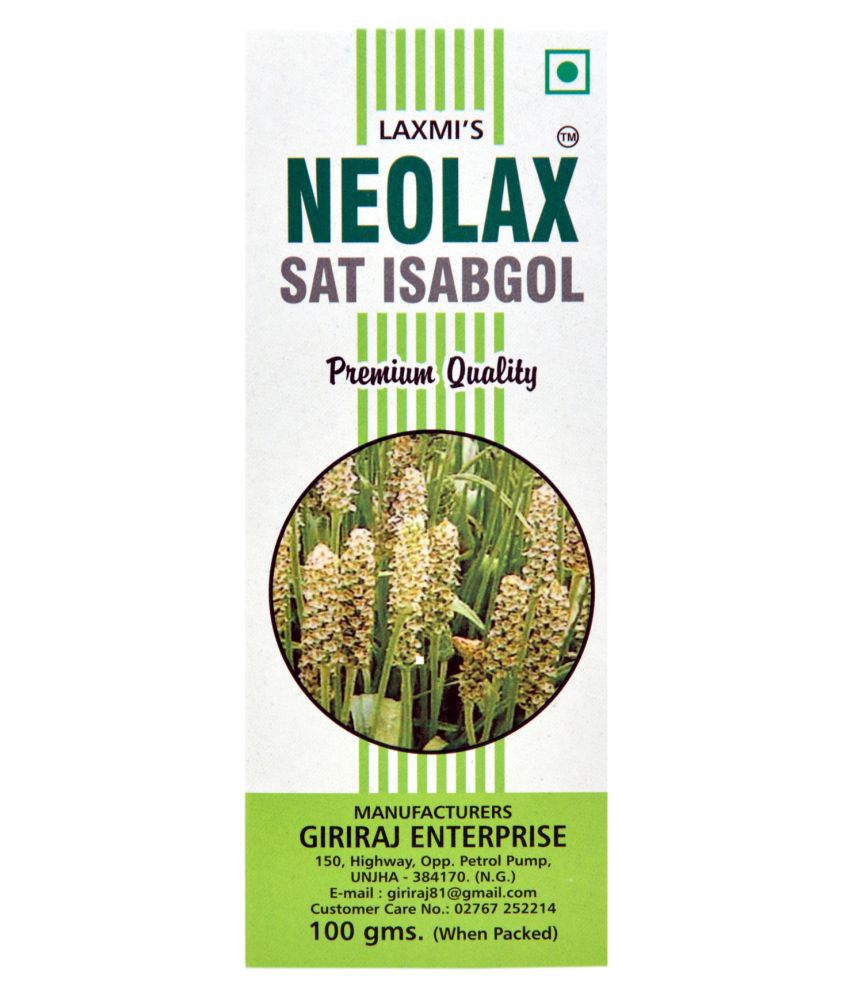Neolax Sat Isabgol (Psyllum Husk) 100 gm