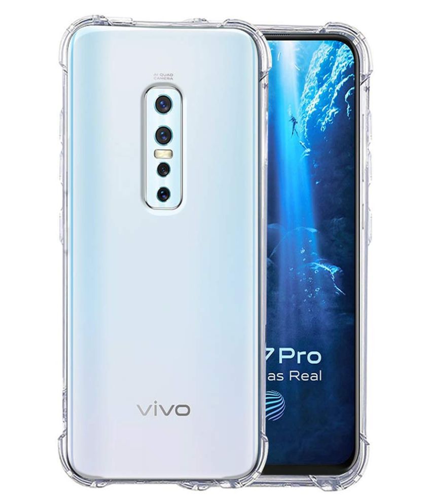     			Vivo V17 Pro Shock Proof Case Megha Star - Transparent Premium Transparent Case