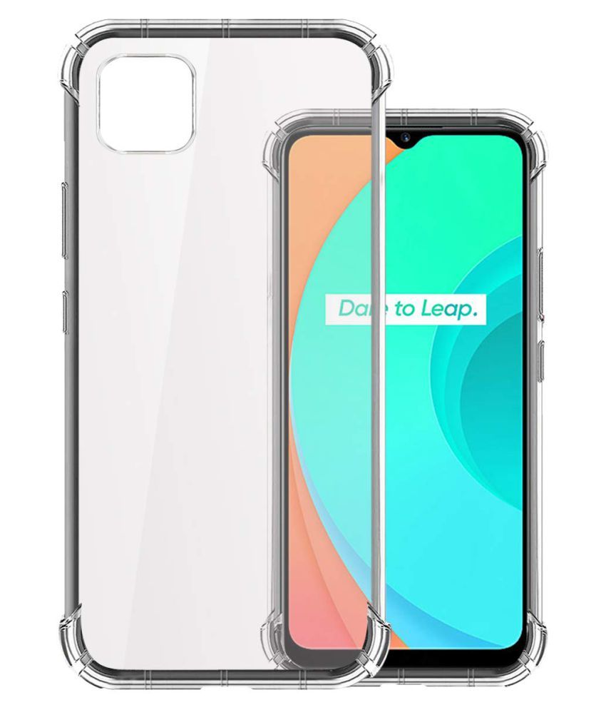     			Realme C11 Shock Proof Case Kosher Traders - Transparent Premium Transparent Case