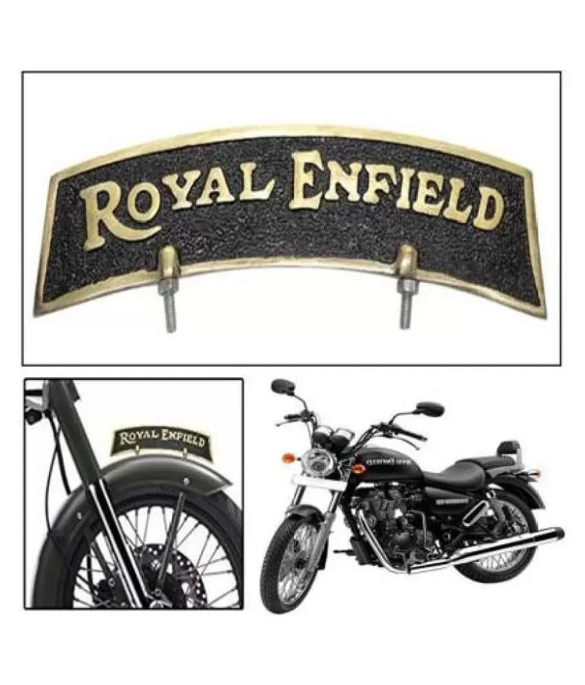 Details about   5x BRASS MADE FRONT MUDGUARD NUMBER PLATE ROYAL ENFIELD NEW BRAND 