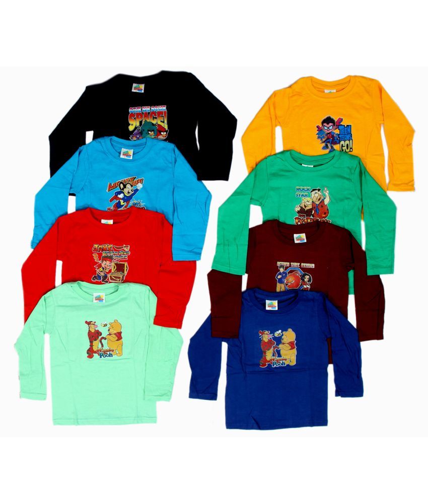 Baby boy cotton tshirt (pack of 8) Buy Baby boy cotton tshirt (pack