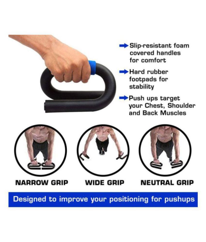 Push Up Bar Stand with Soft Grip for Gym Exercise Fitness Home Workout