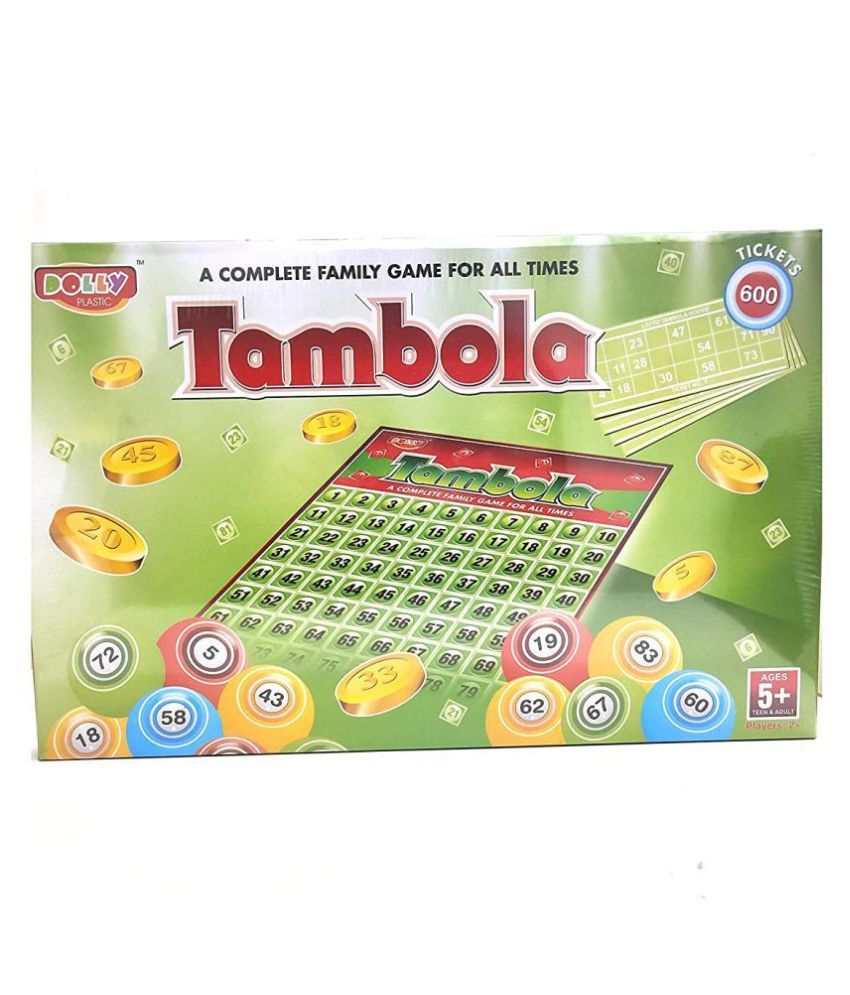 Shitamu Tambola Board Game with 600 Tickets A Complete Family Game