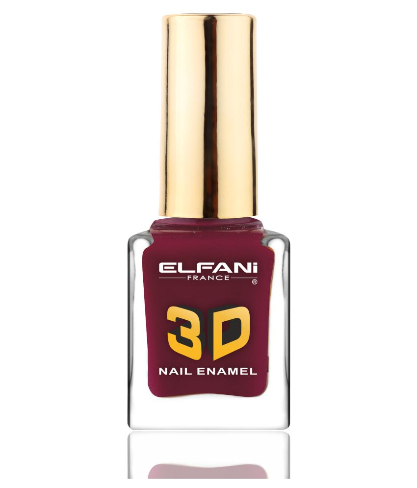     			Elfani Nail Polish 627 Maroon Texture 9 mL