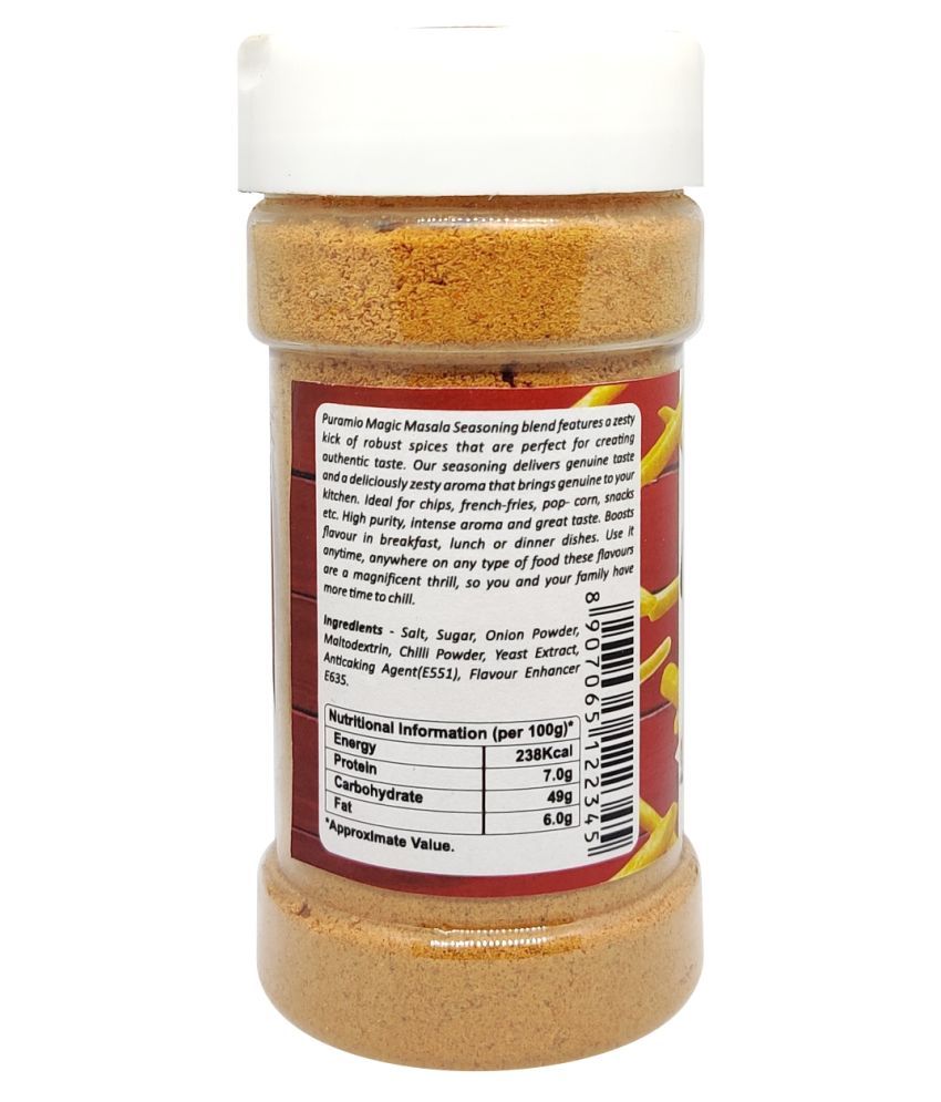 PURAMIO Magic Masala Seasoning, 125 gm Buy PURAMIO Magic Masala