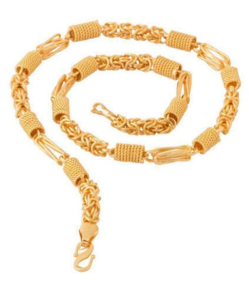     			h m product Gold Plated Mens Necklace Chain-1004