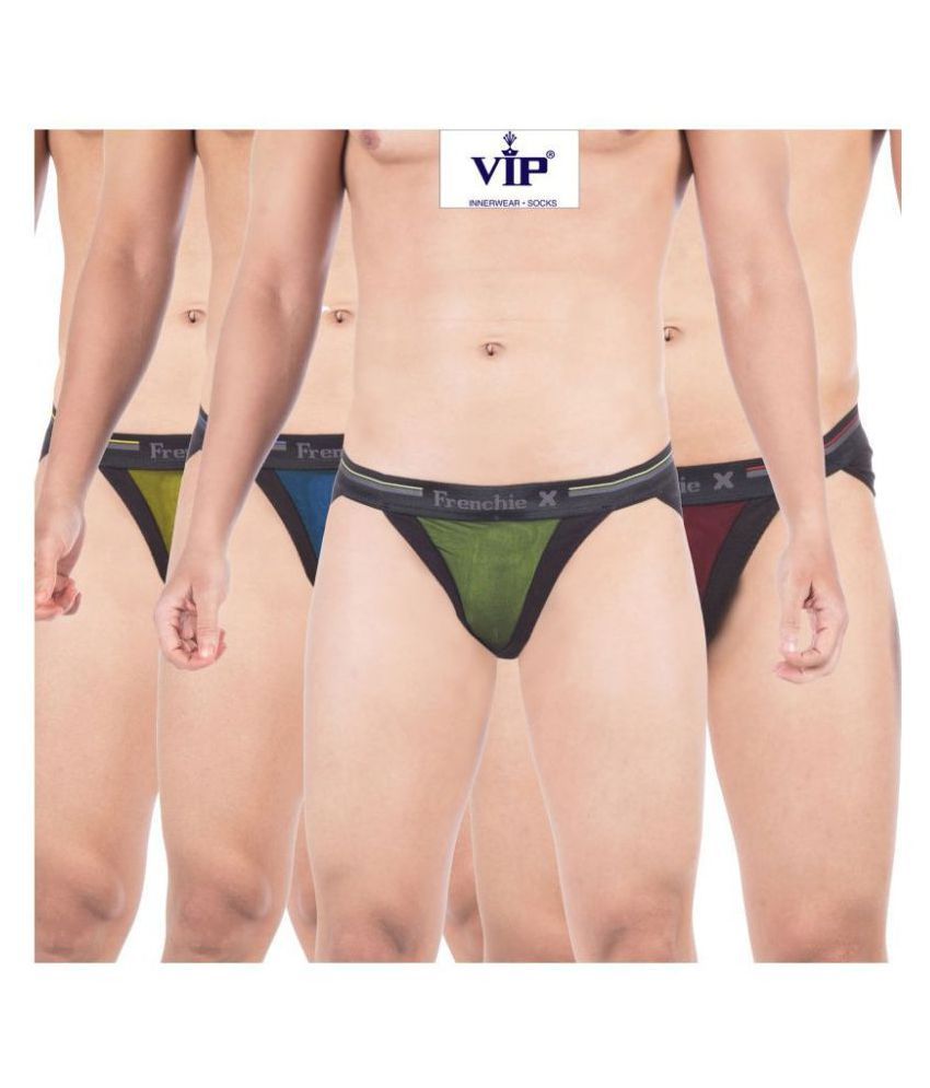     			VIP Multi Brief Pack of 4