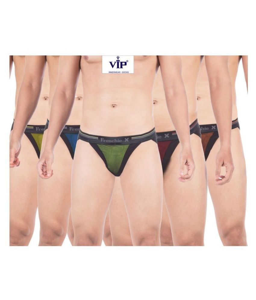     			VIP Multi Brief Pack of 5