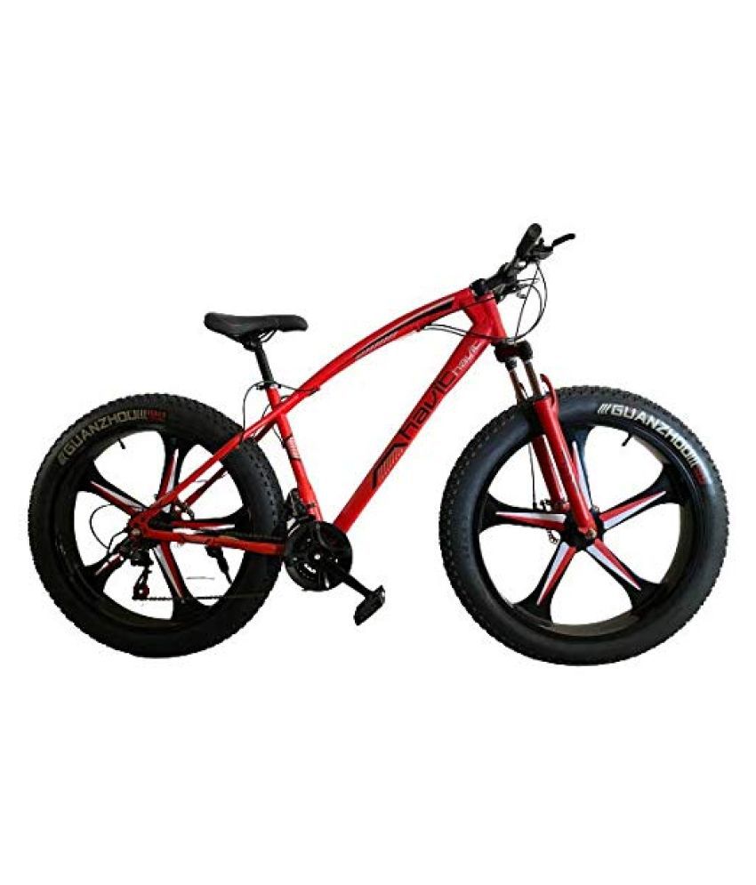 Havit Fat Bicycle Red 66.04 cm(26) Mountain bike Bicycle: Buy Online at ...