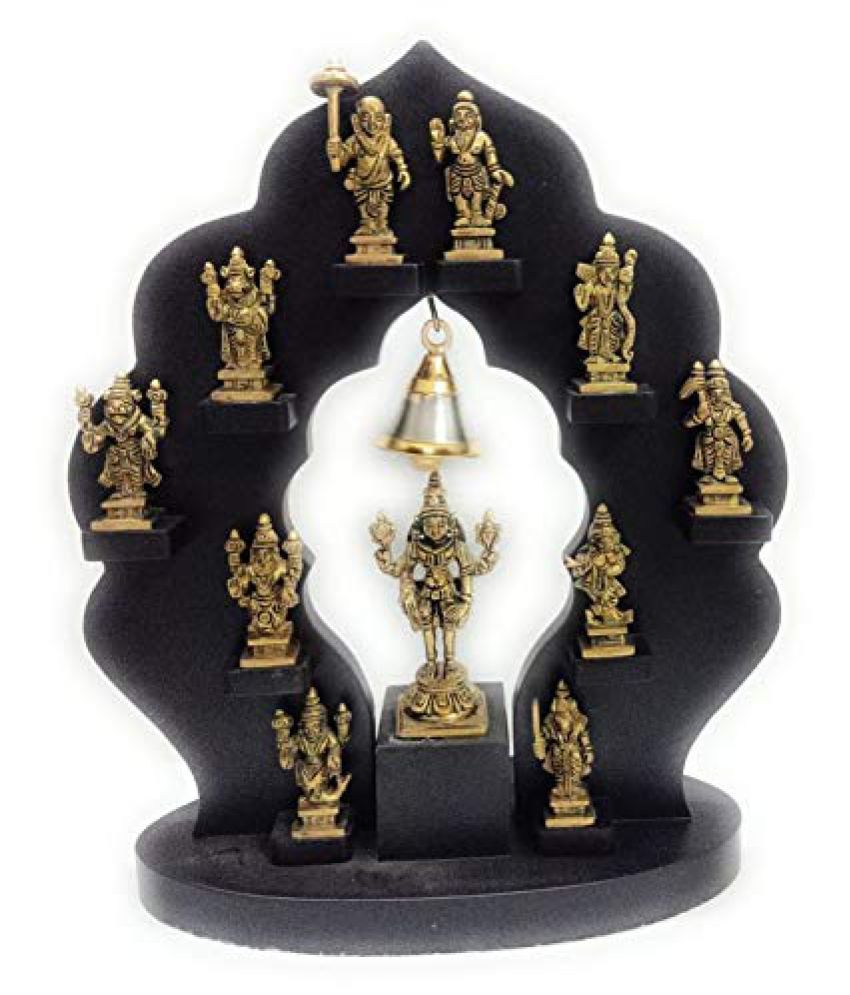 RAMA METAL Yellow Brass Sculptures - Pack of 1: Buy RAMA METAL Yellow