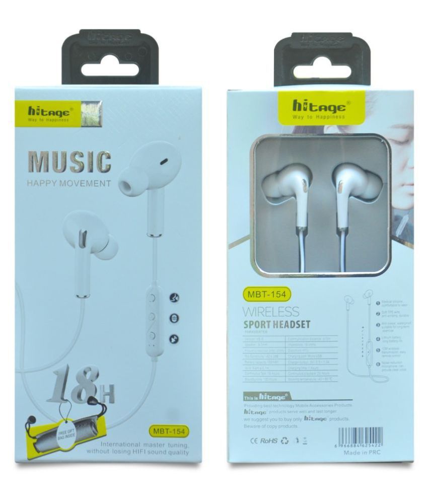 pro in ear magnetic ear buds 18h playtime