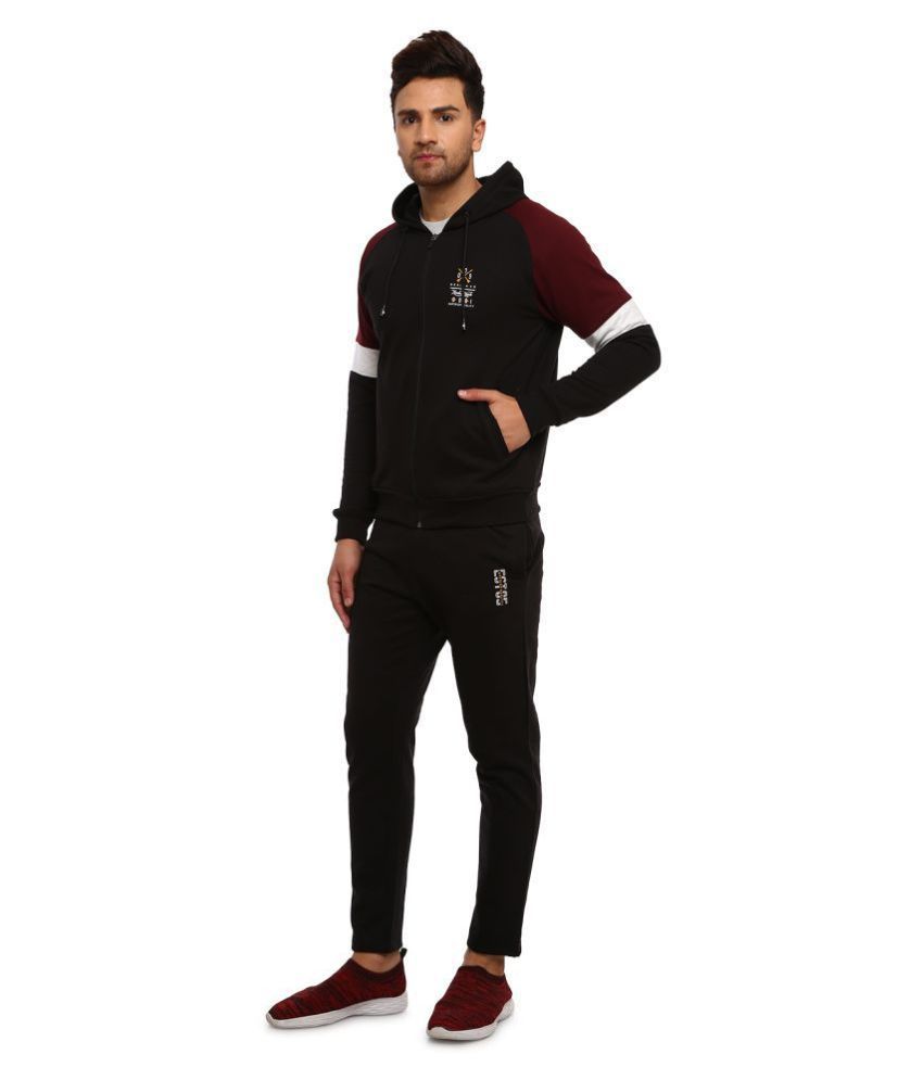 maroon tracksuit bottoms