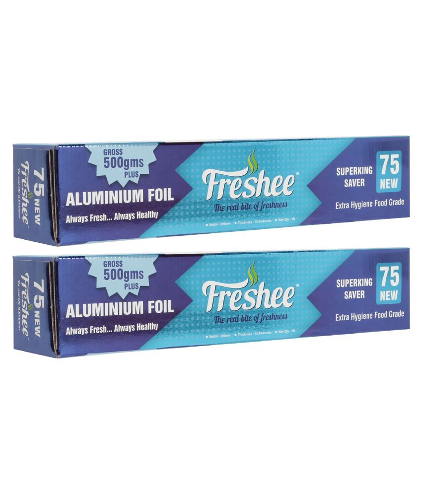     			Freshee 28m Aluminium Foil Paper pack 2