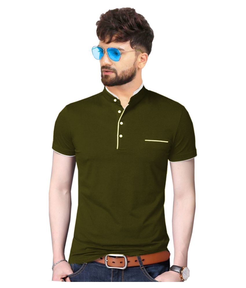 polo shirts lime green