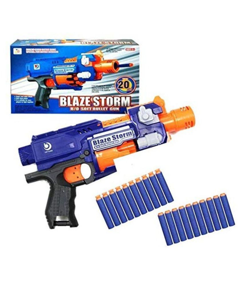 nerf blaze storm soft bullet gun