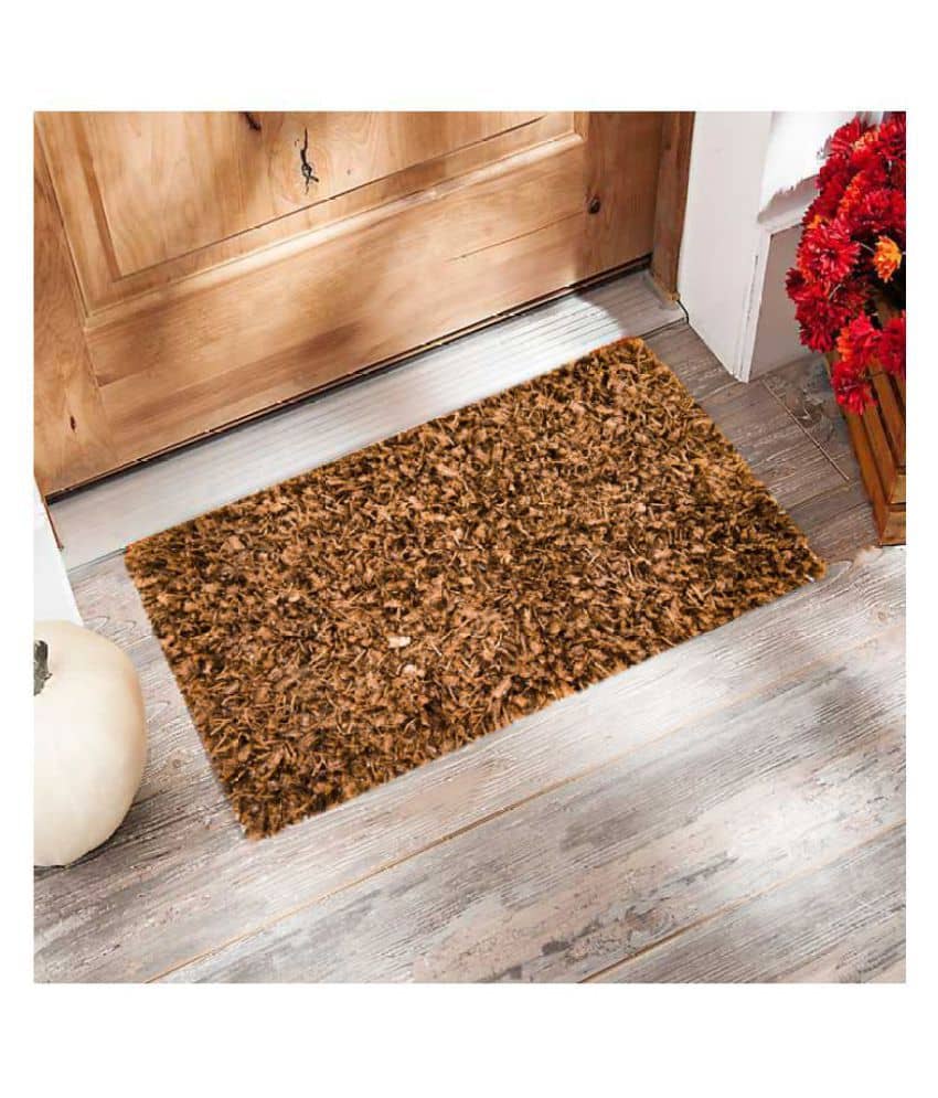 Ever Green Carpets Brown Single Antiskid Door Mat Buy Ever Green
