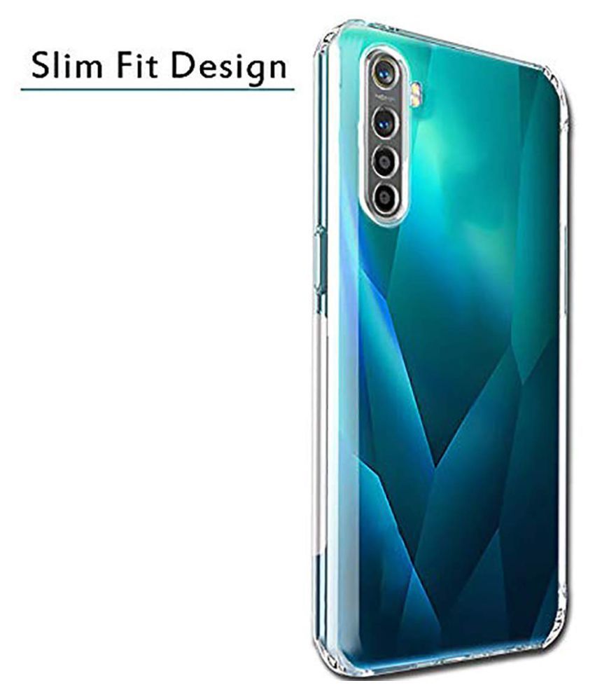     			Realme 6 Shock Proof Case Megha Star - Transparent Premium Transparent Case