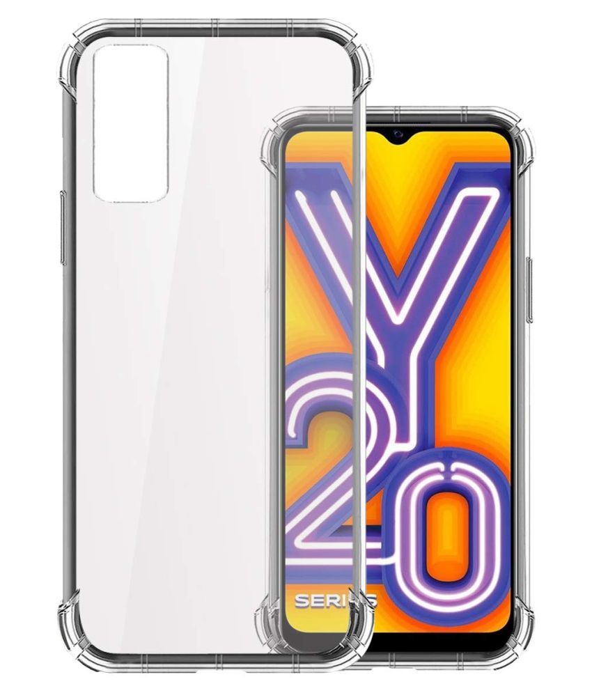     			Vivo Y20i Shock Proof Case Doyen Creations - Transparent Premium Transparent Case