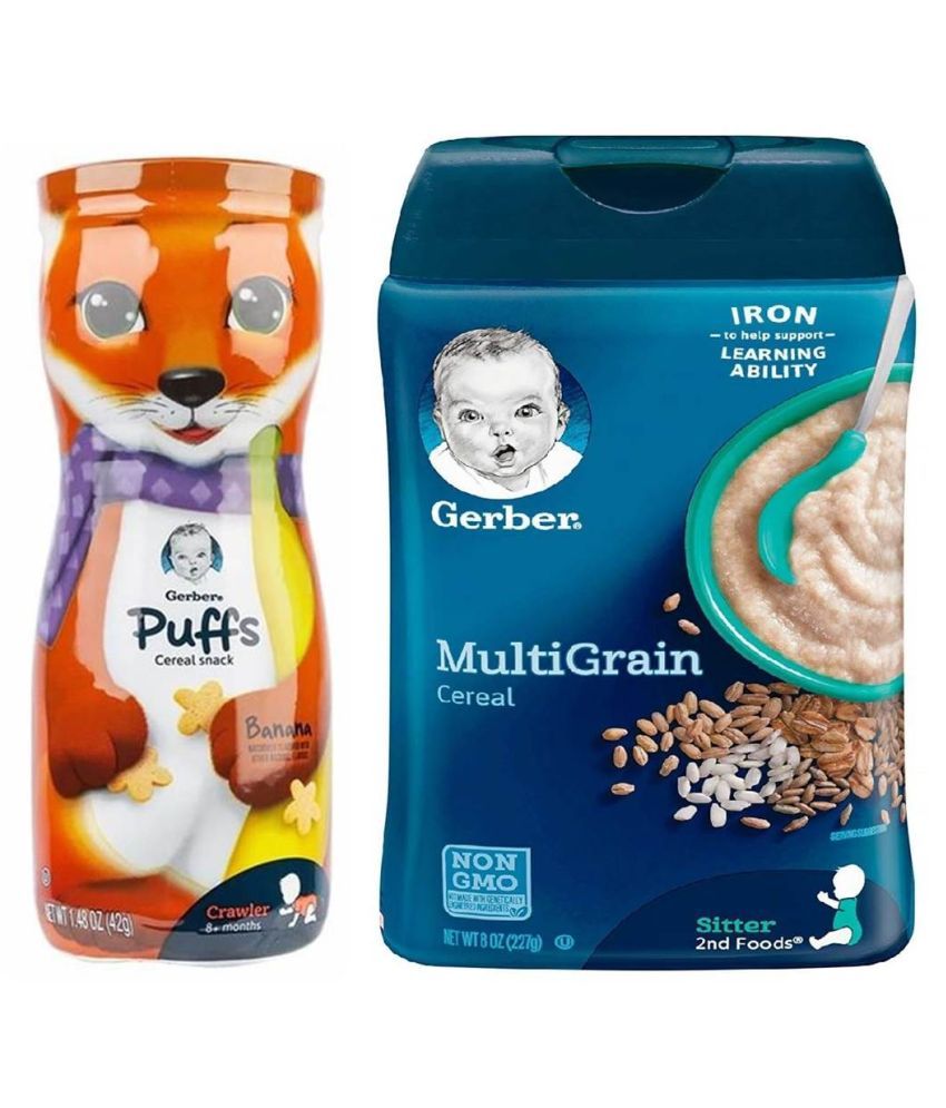 Gerber Multigrain Cereal Infant Cereal for 6 Months + ( 0.9 gm ): Buy