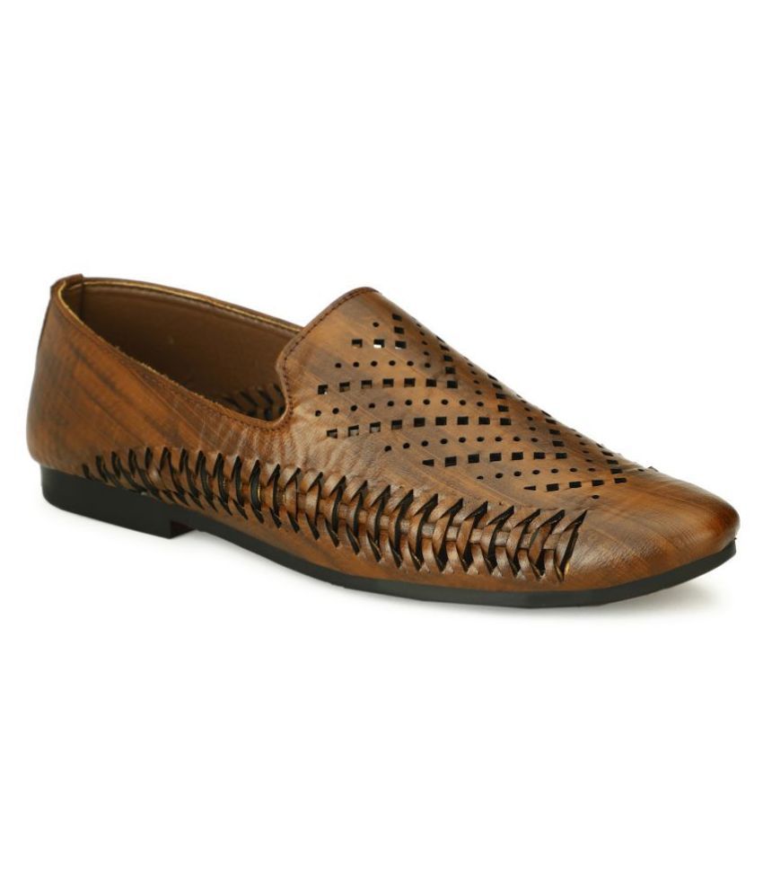 markrange brown loafers