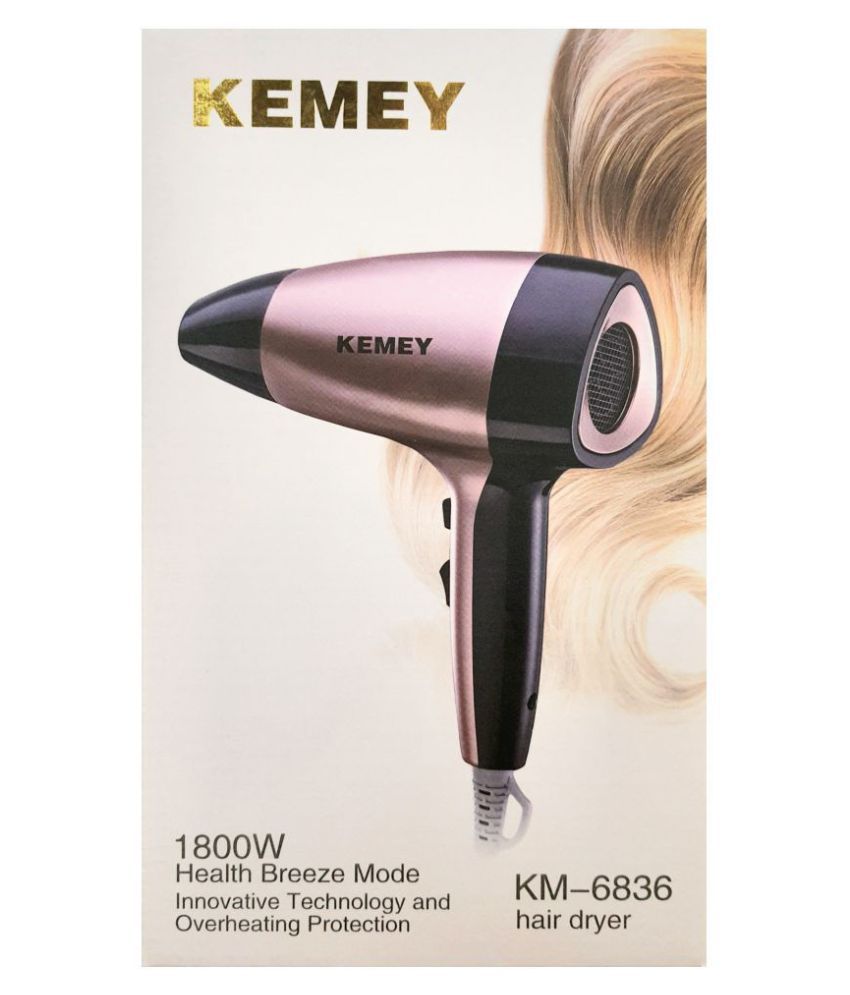 KEMEY KM-6836 Hair Dryer ( WHITE ) - Buy KEMEY KM-6836 Hair Dryer ...