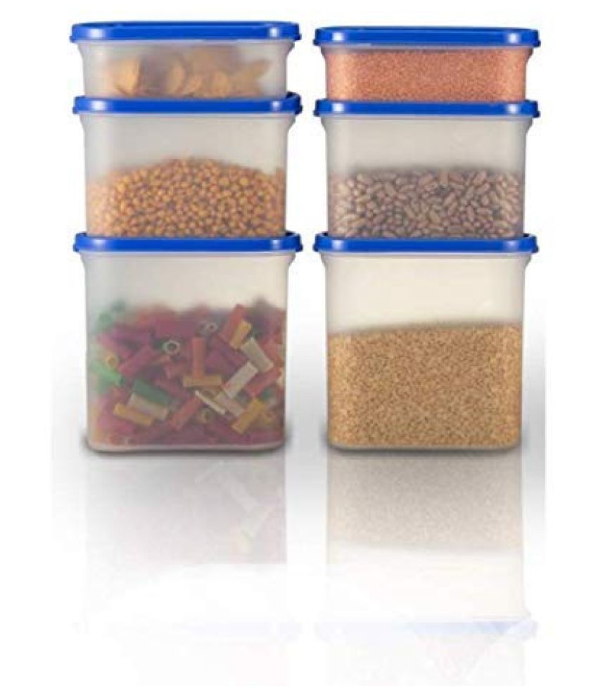     			Analog kitchenware Grocery Dal, Pulse Polyproplene Food Container Set of 6 3000 mL