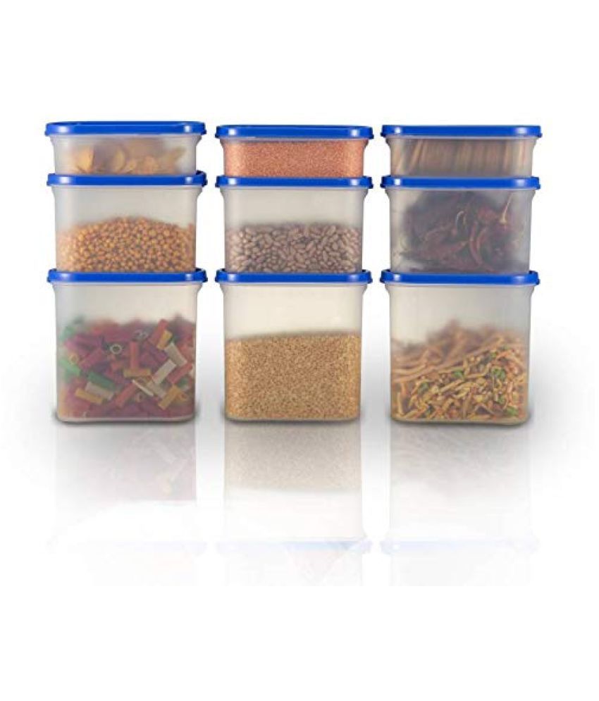     			Analog kitchenware Grocery, Dal, Pulse Polyproplene Food Container Set of 9 3000 mL