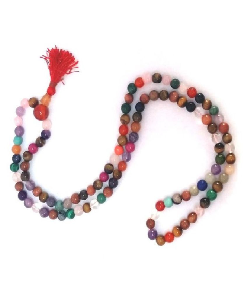 Navratan Stone mala stones stylish & Astrological Purpose for men ...