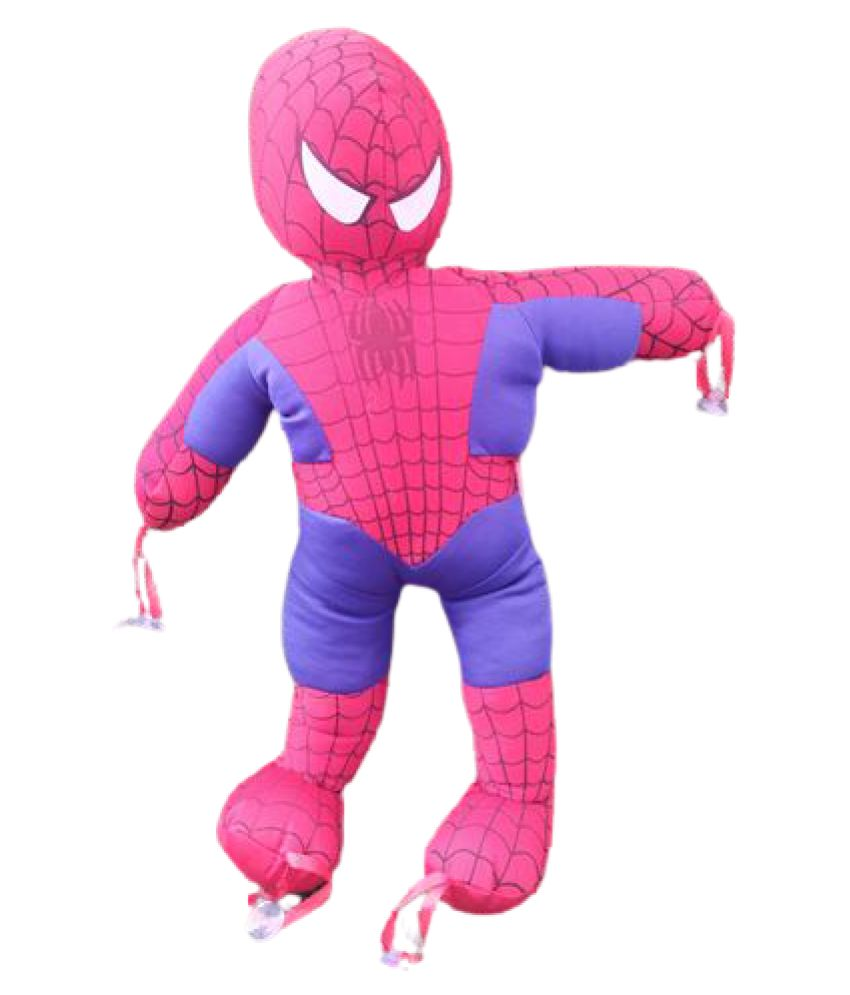 pink spiderman doll