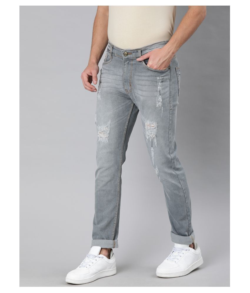 grey slim jeans