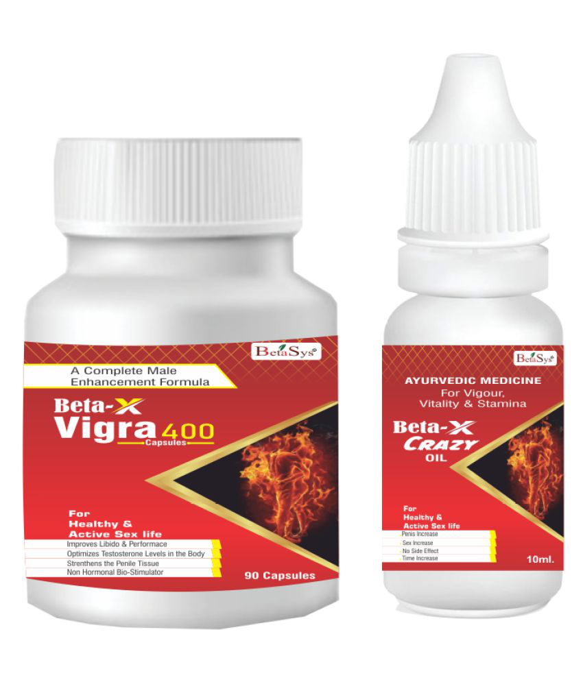 Beta X Vigra Sex Oil And Capsules For Mens Oil 30 Ml Pack Of 2 Buy Beta