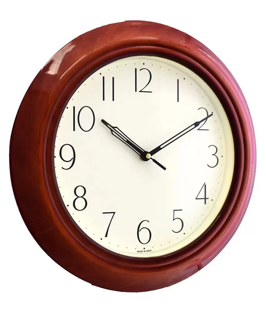 RIKON 9051 NG Wood Ivory Sweep Night Glow Wall Clock in Malegaon at best  price by Shubham Watch Company - Justdial