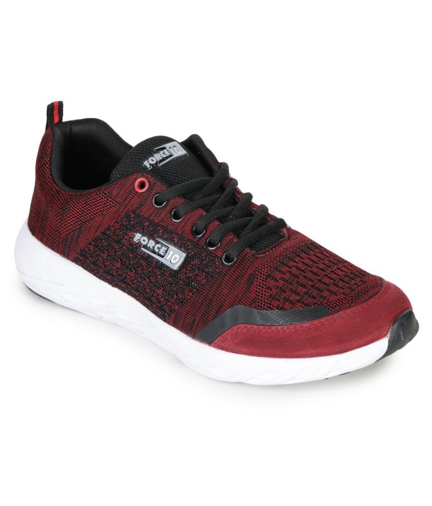 FORCE 10 By Liberty LB161-01E Maroon Running Shoes