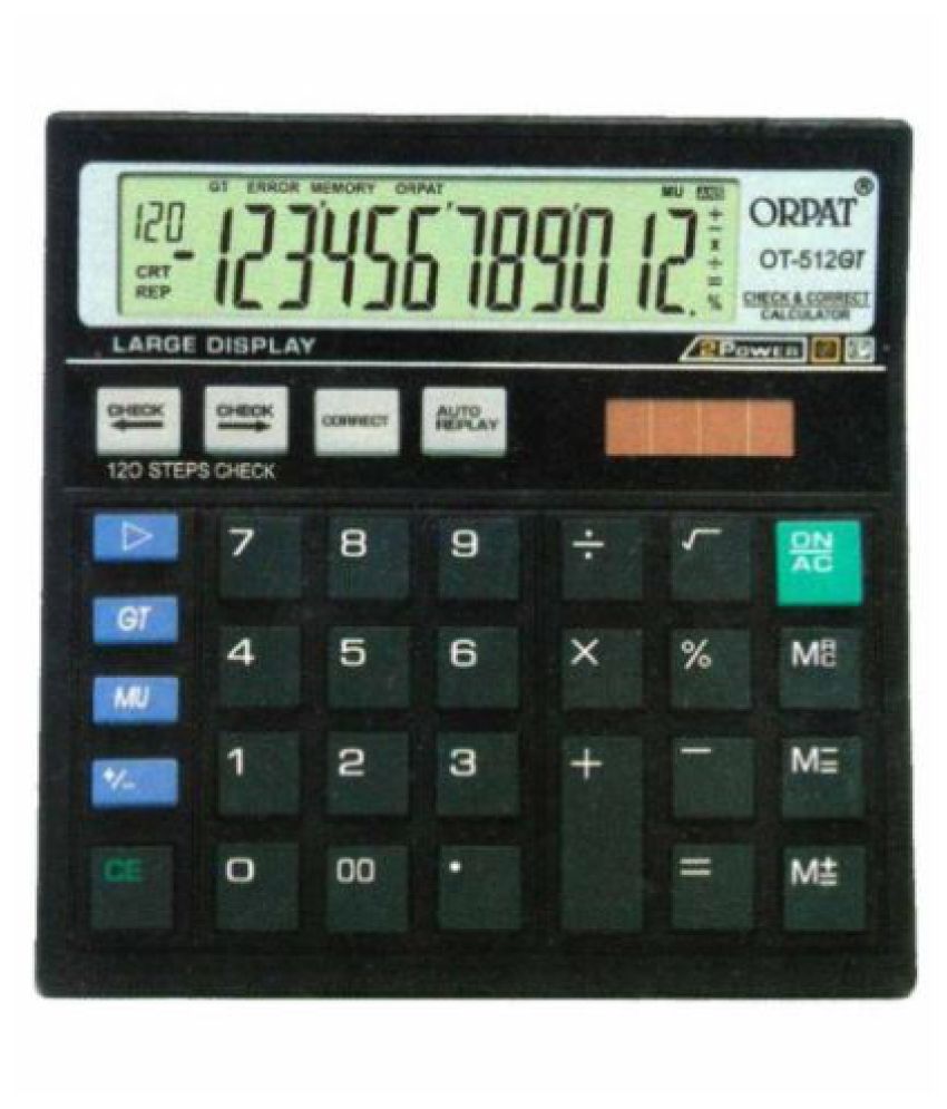     			Orpat OT-512GT Basic Calculator