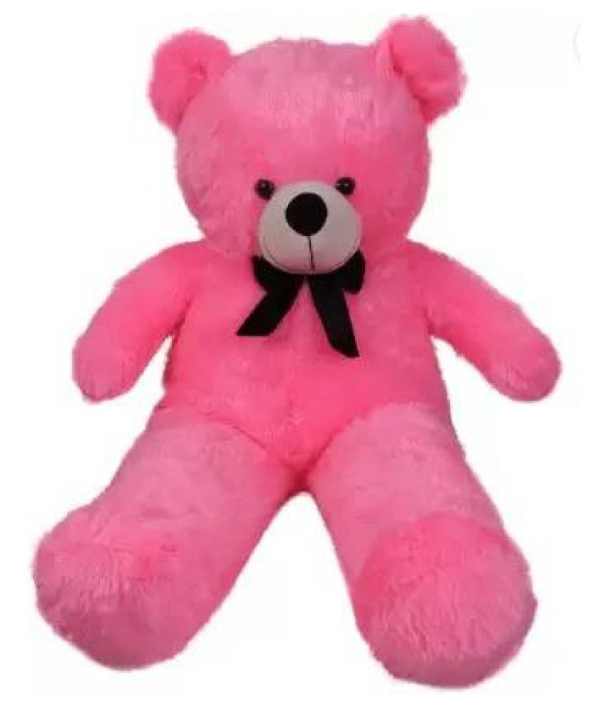 3 feet teddy bear pink