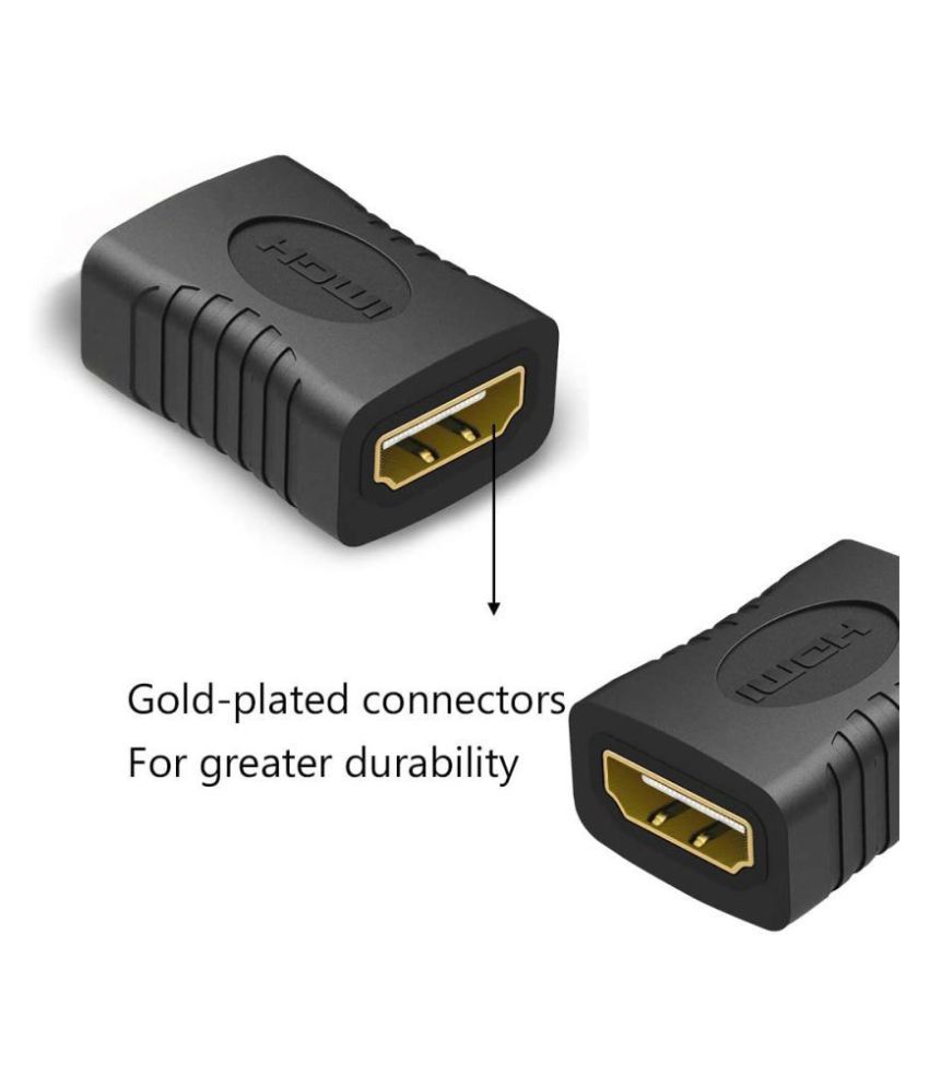 Biggear HDMI Jointer Joiner Coupler Extender Female to Female HDMI