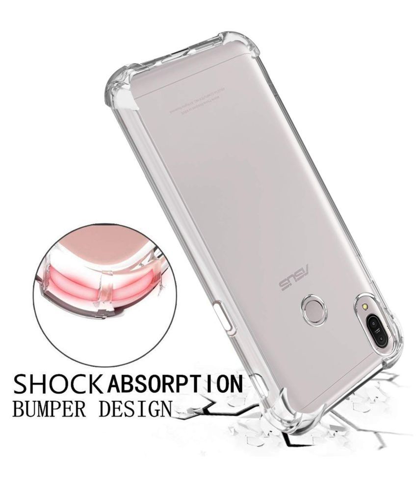 Asus Zenfone Max Pro M1 Shock Proof Case mobilegenics - Transparent