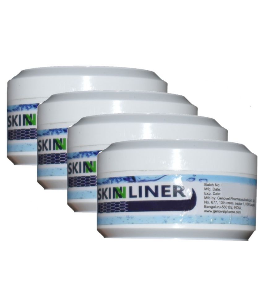 SKINNLINER WHITE PETROLEUM JELLY 50 ml x 4 Jars Moisturizer 200 ml Buy
