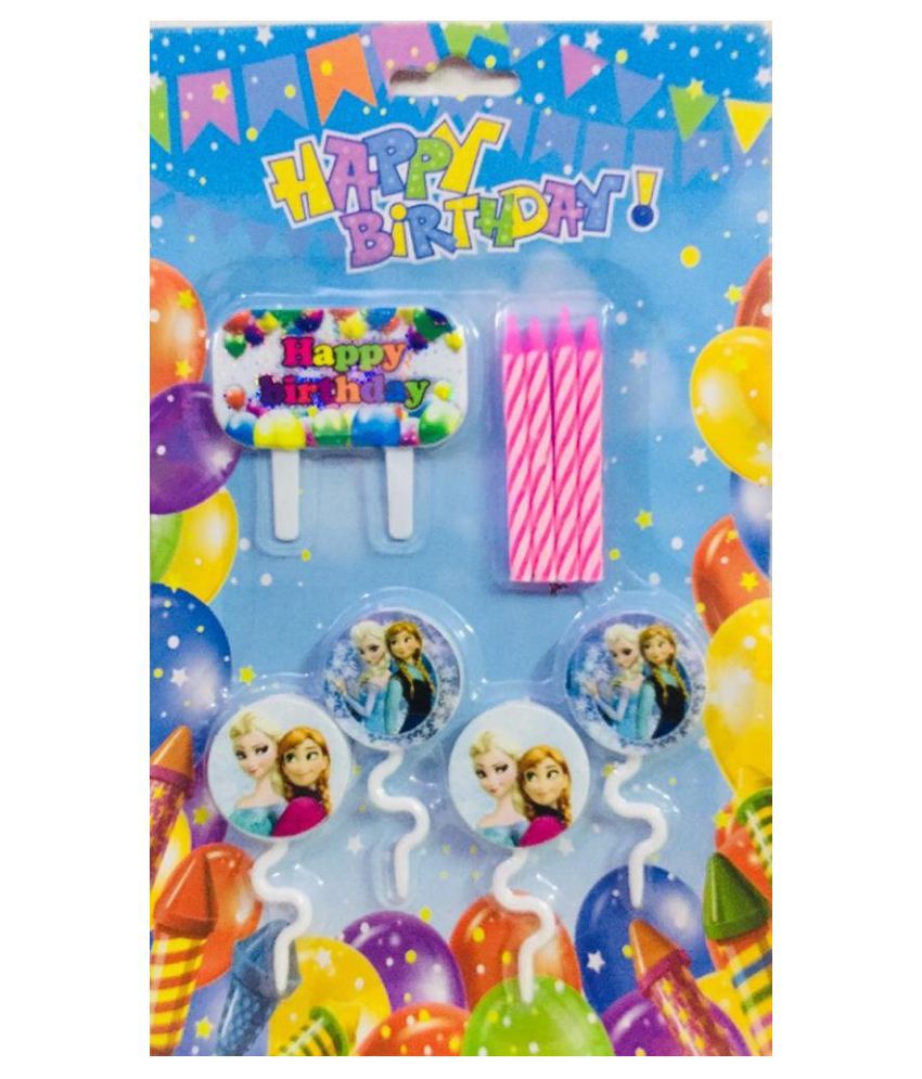 Blooms Mall Frozen theme candles